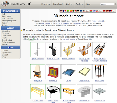 3D models import