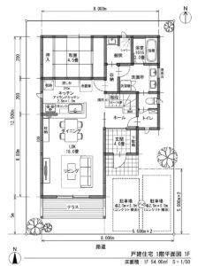 で作った間取り