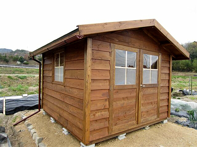 木製の物置やガレージ 趣味部屋をdiyで作れる小屋キット Hocolife
